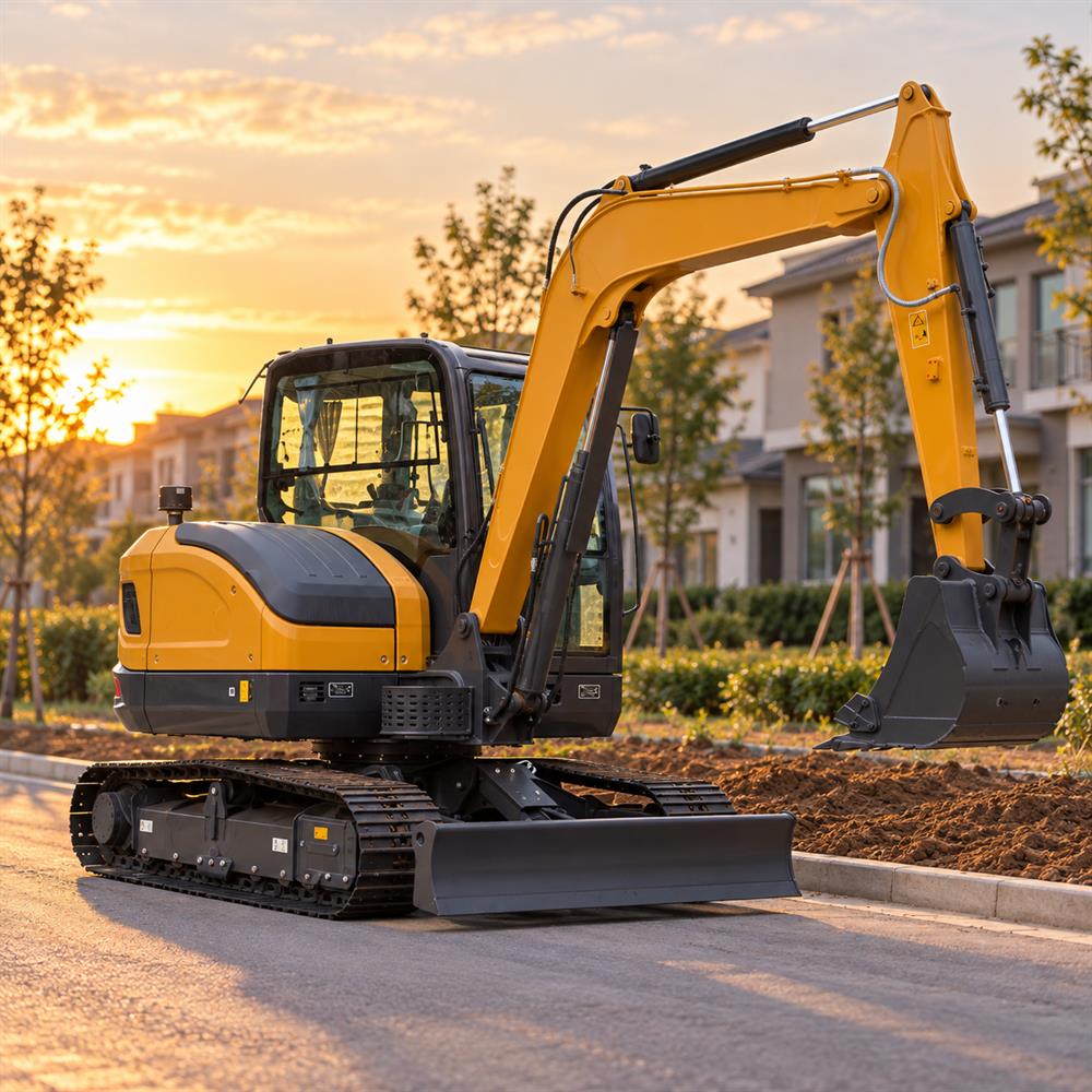 Mini Excavator CE Euro Diesel  - Farming Jobs 评论和价格
