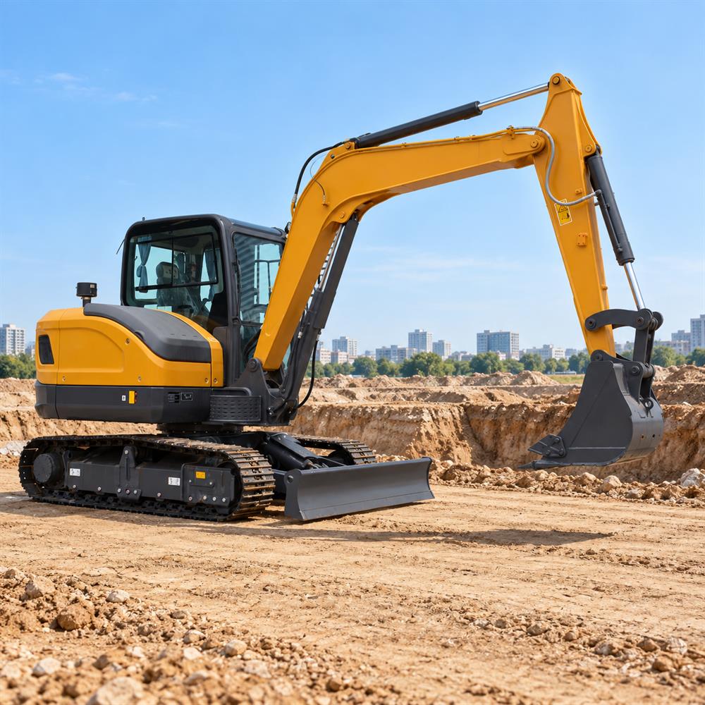 Mini Excavator CE Euro Diesel  - Farming Jobs 评论和价格