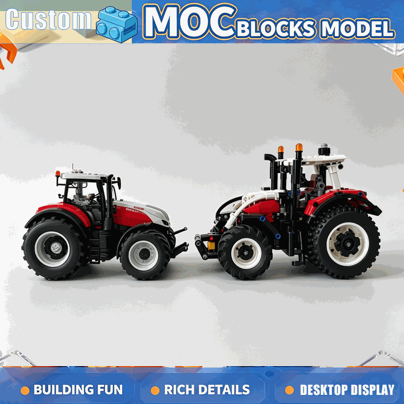 569PCS Farm Tractor Building B - Agriculture Farming Education 评论和价格