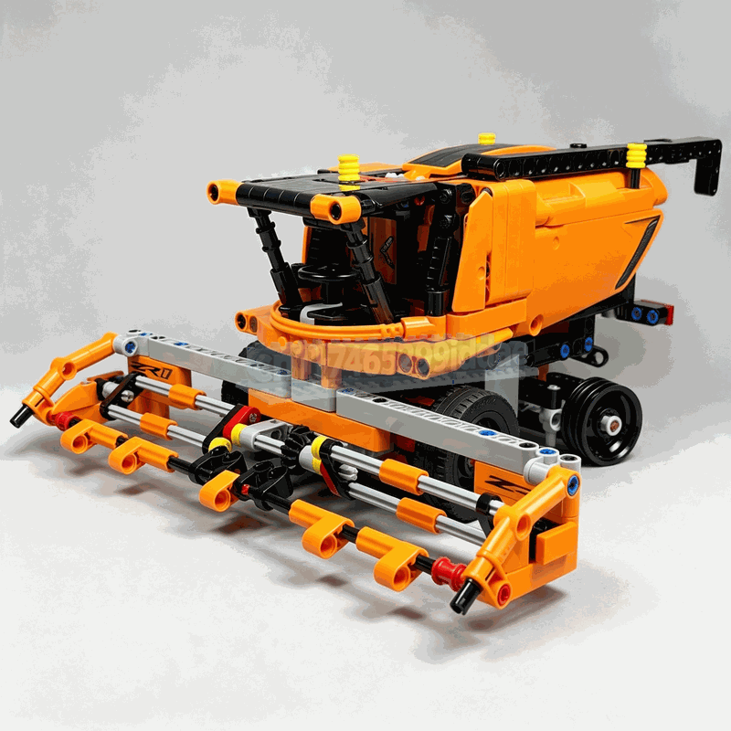 512PCS Combine Harvester MOC A - Agriculture Farming Education 评论和价格