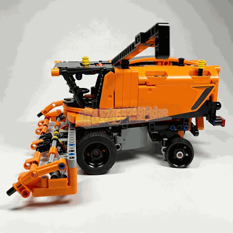 512PCS Combine Harvester MOC A - Agriculture Farming Education 评论和价格