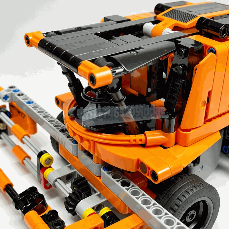 512PCS Combine Harvester MOC A - Agriculture Farming Education 评论和价格