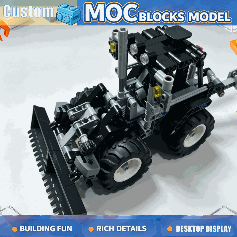 628PCS MOC Farm Tractor with T - Agriculture Farming Education 评论和价格