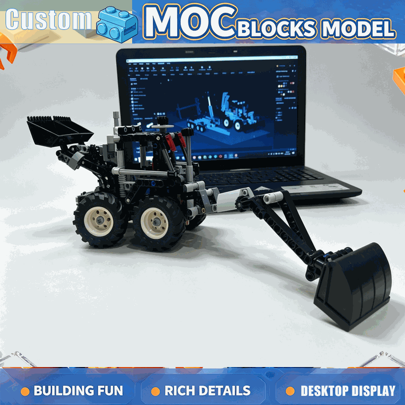 628PCS MOC Farm Tractor with T - Agriculture Farming Education 评论和价格