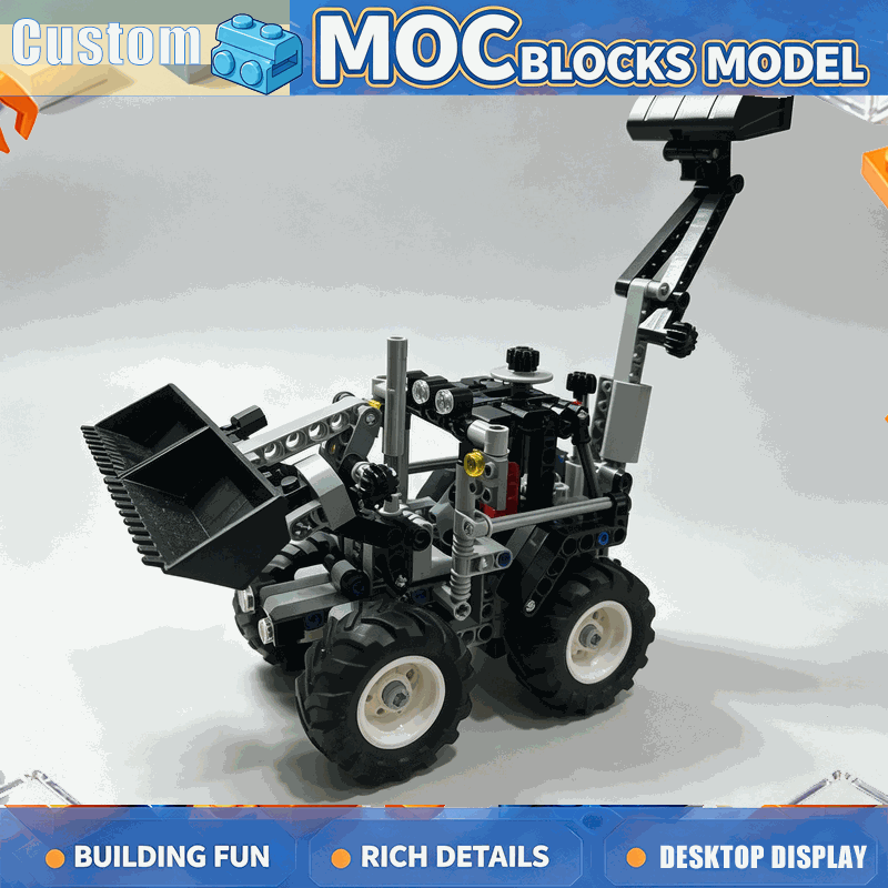 628PCS MOC Farm Tractor with T - Agriculture Farming Education 评论和价格